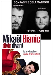 Tronches de Vie + Mikaël Bianic dans Divin Divan Patronage Laque Municipal du Pilier Rouge Affiche