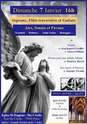 Duo : guitare classique & soprano / flûte traversière Eglise Saint-Eugne Sainte-Ccile Affiche