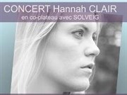 Hannah Clair en co-plateau avec Solveig Le Pav d'Orsay Affiche
