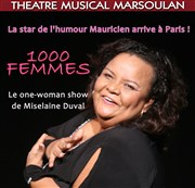 Miselaine Duval dans 1000 Femmes Thtre Musical Marsoulan Affiche