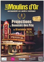 Festival Les Moulins d'Or 2024 4ème Festival de courts métrages Centre Cyrano de Bergerac Affiche