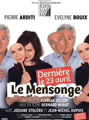 Le Mensonge | Avec Pierre Arditi et Evelyne Bouix Thtre Edouard VII Affiche