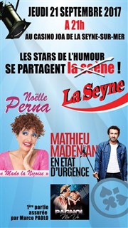 Les Stars de l'Humour se partagent la Seyne Casino Joa La Seyne sur Mer Affiche