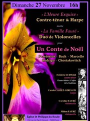 Un Conte de Noël : Contre-ténor, Harpe & 2 Violoncelles glise St Philippe du Roule Affiche