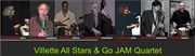 Villette All Stars & Go Jam Quartet Les Rendez-vous d'ailleurs Affiche