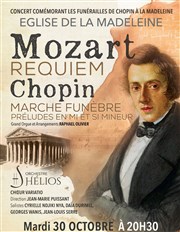Funérailles de Chopin : Requiem de Mozart Eglise de la Madeleine Affiche