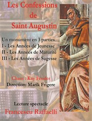 Les confessions de St Augustin - Sagesse La Chapelle de l'Oratoire Affiche