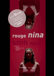 Rouge Nina Thtre de l'Uchronie Affiche