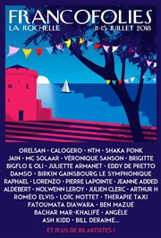 Calogero + Jour de Fête à Veronique Sanson + Raphael + Loic Nottet | Festival Les Francofolies Scne Jean-Louis Foulquier Affiche