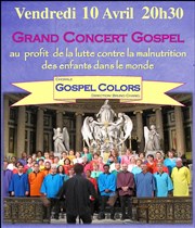 Grand Concert Gospel Eglise Notre Dame de la Salette Affiche