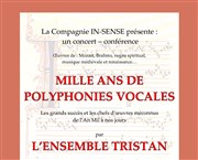 Mille ans de polyphonies vocales Eglise Sainte Rosalie Affiche