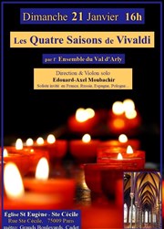 Les Quatre Saisons de Vivaldi Eglise Saint-Eugne Sainte-Ccile Affiche