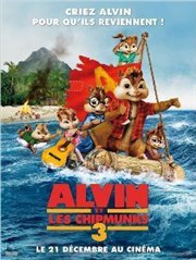 Alvin et les Chipmunks 3 Pavillon de l'eau Affiche