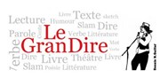 Le GranDire Scène littéraire Caf de Paris Affiche