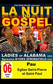 La Nuit Du Gospel - Ladies Of Alabama & Sjuwana Byers Eglise Saint Pierre et Saint Paul Affiche