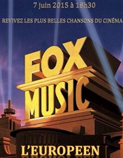 Fox music L'Europen Affiche