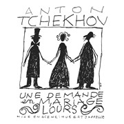 2 farces de Tchekhov : La demande en Mariage + l'Ours Thtre de l'Usine Affiche