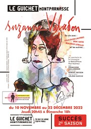 Suzanne Valadon : Sa vie avec Toulouse-Lautrec, Erik Satie, Maurice Utrillo et les autres... Guichet Montparnasse Affiche