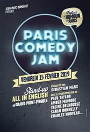 Paris comedy jam - Festival d'Humour de Paris Le Grand Point Virgule - Salle Majuscule Affiche