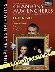 Laurent Viel : Chansons aux enchères Thtre des Mathurins - Studio Affiche