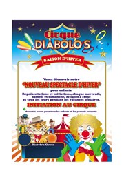 Le diaboloscircus fait son cirque d'hiver Chapiteau Cirque Diaboloscircus  Lievin Affiche
