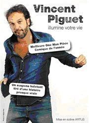 Vincent Piguet dans Vincent Piguet est un coquinou Kawa Thtre Affiche