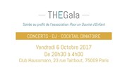 The Gala |Soirée au profit de l'association Pour un Sourire d'Enfant Club Haussmann Affiche