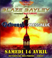 Blaze Bayley + Galderia + Messalia Le Korigan Affiche