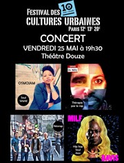 Concert Osmo Jam + Dr Nivu + Clair Obscur + Milf Davis | Festival des cultures urbaines Thtre Douze - Maurice Ravel Affiche