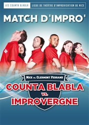 Match d'impro par les Counta BlaBla Espace Association Garibaldi Affiche