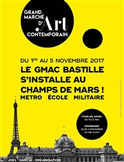 Salon du Grand Marché d'Art Contemporain 2017 Champs de Mars Affiche
