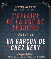 L'Affaire de la Rue de Lourcine + Un Garçon de chez Very Le Petit Jeu de Paume Affiche