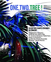 One, Two, Tree ! Amphithtre Richelieu de la Sorbonne Affiche