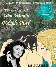 Soirée Edith Piaf | Dîner-Récital La Lozre Affiche