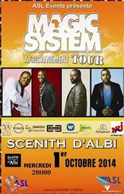 Magic System | Africainement Tour Le Scenith Affiche