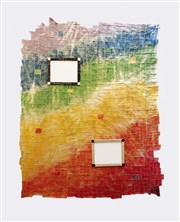 Exposition Marcel Alocco : Blanc comme couleurS Galerie Depardieu Affiche