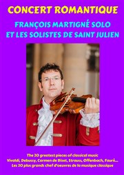 Concert romantique Eglise Saint Julien le Pauvre Affiche