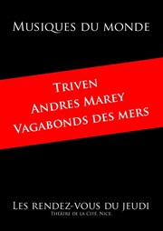 Triven + Andres Marey + Vagabond des Mers Thtre de la Cit Affiche