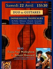 Duo de guitares classiques Eglise Saint-Eugne Sainte-Ccile Affiche