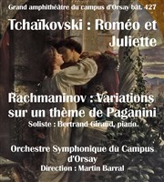 Tchaïkovski et Rachmaninov | par Martin Barral et Bertrand Giraud Grand amphithtre Henri Cartan du Campus d'Orsay Affiche