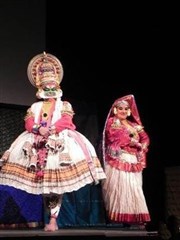 Karna Sapatam | Théâtre-dansé Kathakali Centre Mandapa Affiche