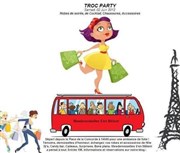Participez à une Troc Party dans un bus ! Soire Bus Affiche