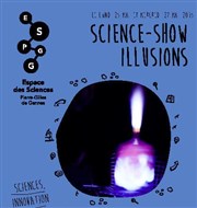 Science Show illusion(s) Espace des sciences Pierre-Gilles de Gennes Affiche