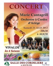 Marie Cantagrill et l'OCA dans "Les 4 Saisons" de Vivaldi Salle des cordeliers Affiche