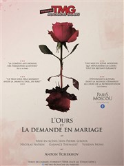 L'Ours & La demande en mariage Thtre Montmartre Galabru Affiche