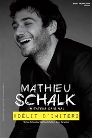 Mathieu Schalk dans Délit d'Imiter Thtre  l'Ouest Affiche