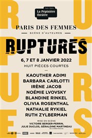 Ruptures | Festival Paris des femmes 2022 La Ppinire Thtre Affiche