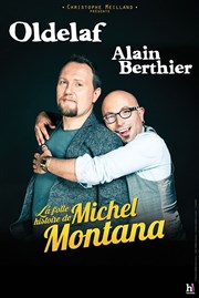 Oldelaf & Alain Berthier dans La folle histoire de Michel Montana Thtre Le Colbert Affiche