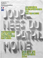 Journées européennes du Patrimoine Espace des sciences Pierre-Gilles de Gennes Affiche