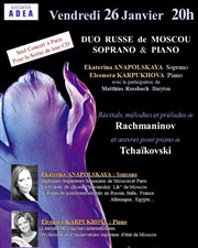 Duo russe de Moscou : soprano & piano Eglise rforme de l'annonciation Affiche